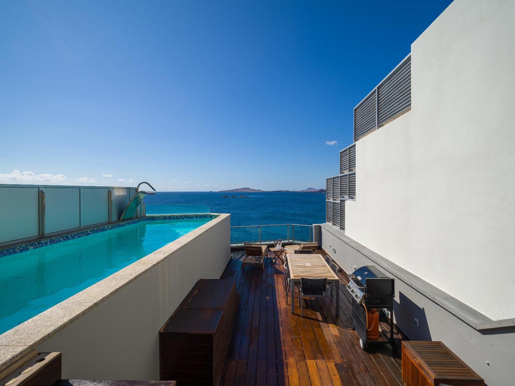 Apartamento Penthouse With Private Swimming Pool Melenara Exterior foto
